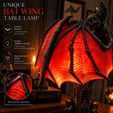 Bat Halloween Lamp By Aviner