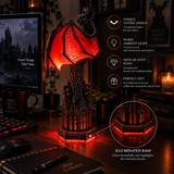Bat Halloween Lamp By Aviner