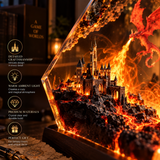Fire Dragon Halloween Lamp By Aviner