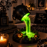 Witch Cauldron Lamp By Aviner